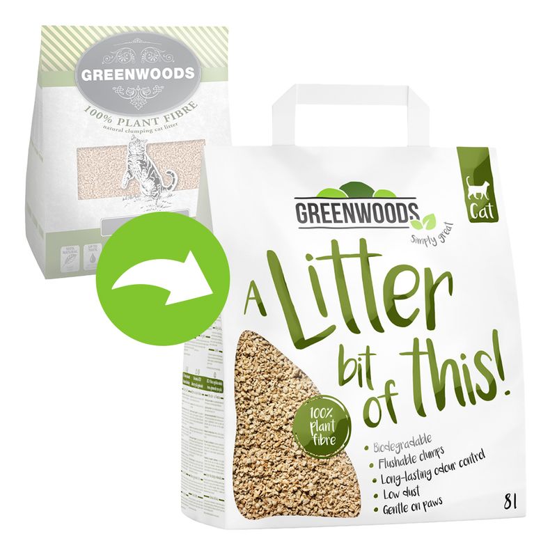 Lettiera vegetale Greenwoods Plant Fibre