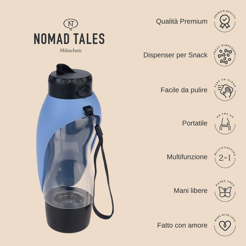 Borraccia da viaggio 2 in 1 Nomad Tales Spirit 500 ml