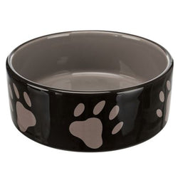 Ciotola in ceramica con zampette Trixie marrone