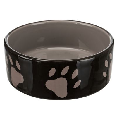 Ciotola in ceramica con zampette Trixie marrone