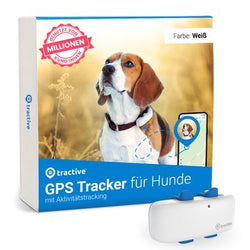Localizzatore GPS e Tracker dell'attività Tractive (edizione 2023) bianco