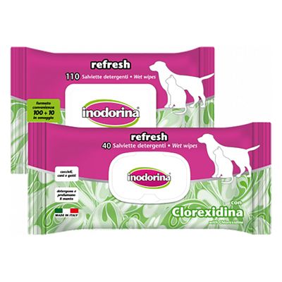 Salviette Inodorina alla Clorexidina 40 pz