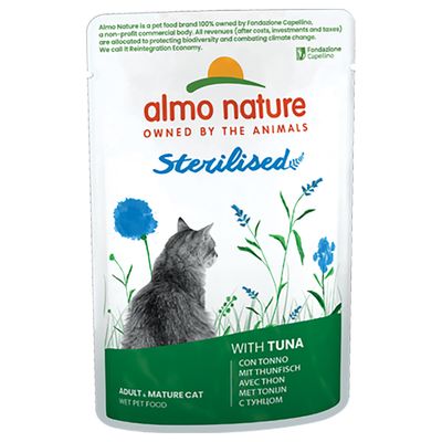 Almo Nature Holistic Sterilised  6 x 70 g Merluzzo