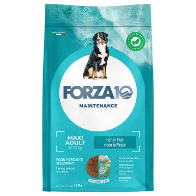Forza10 Maxi Adult Maintenance al Pesce Crocchette cane 12 kg