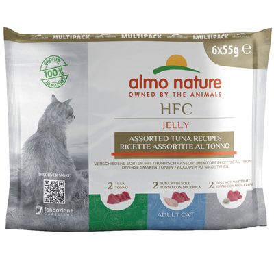Almo Nature HFC Jelly Buste 6 x 55 g umido per gatto