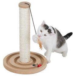 Colonna tiragraffi Scratch & Play  naturale