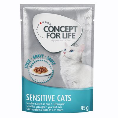 Concept for Life Sensitive Cats - in salsa 12 x 85 g