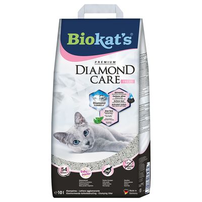 Lettiera Biokat's Diamond Care Fresh  10 l (ca. 9 kg)