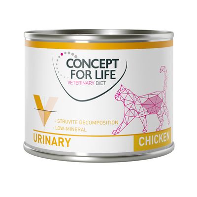 Concept for Life Veterinary Diet Urinary Pollo umido per gatto