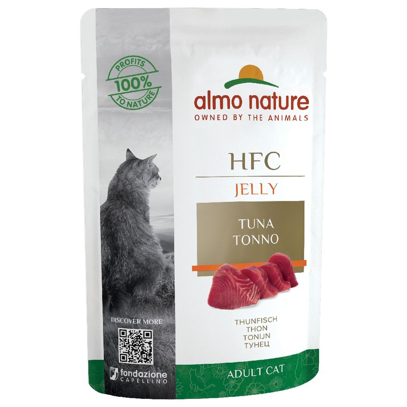 Almo Nature HFC Jelly Buste 6 x 55 g umido per gatto