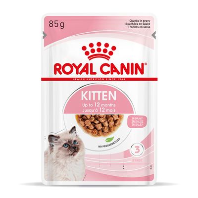 Royal Canin Kitten umido in Salsa per gatti  12 x 85 g