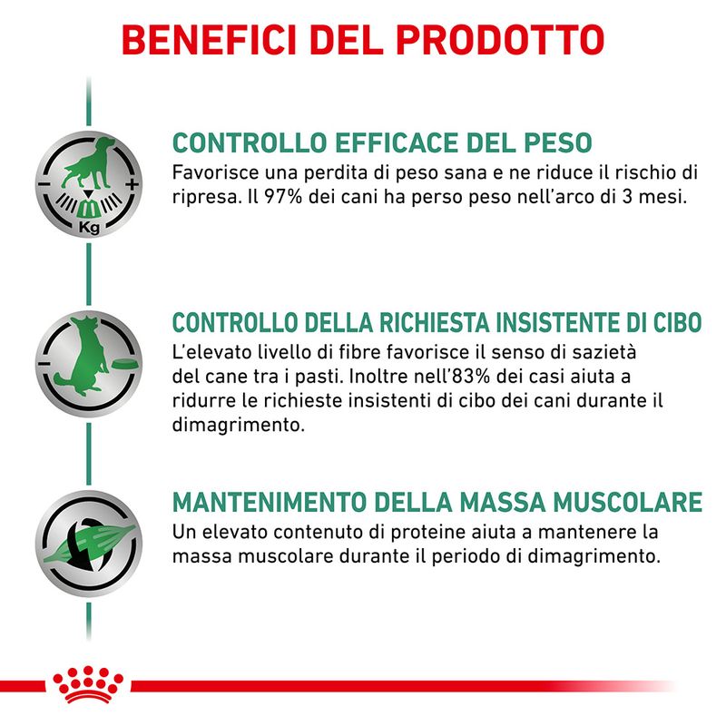 Royal Canin Satiety Weight Management Canine Veterinary Crocchette per cani 6 kg